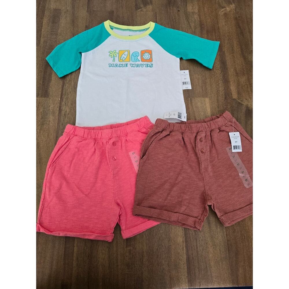 Unisex Toddler Kids Clothing Lot of 3 NWT Size 5T